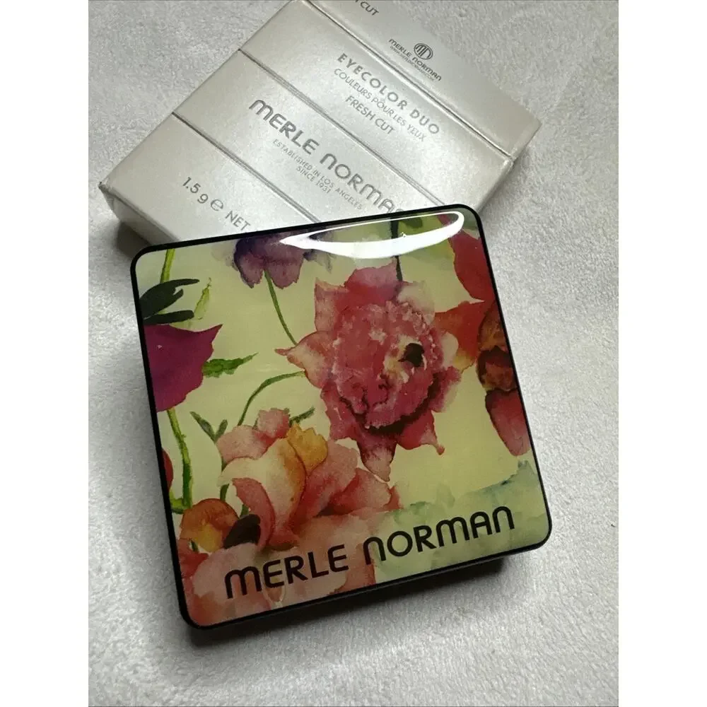 Merle Norman Eyecolor Eyeshadow Duo Matte Fresh Cut Pretty Lily Afternoon Tint
